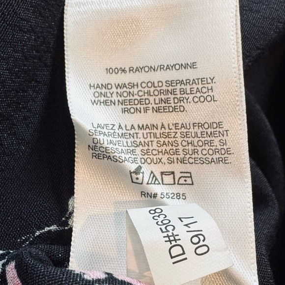 ✨ Express | Black Floral Ruffle Dress – Size Small - Picture 12 of 13